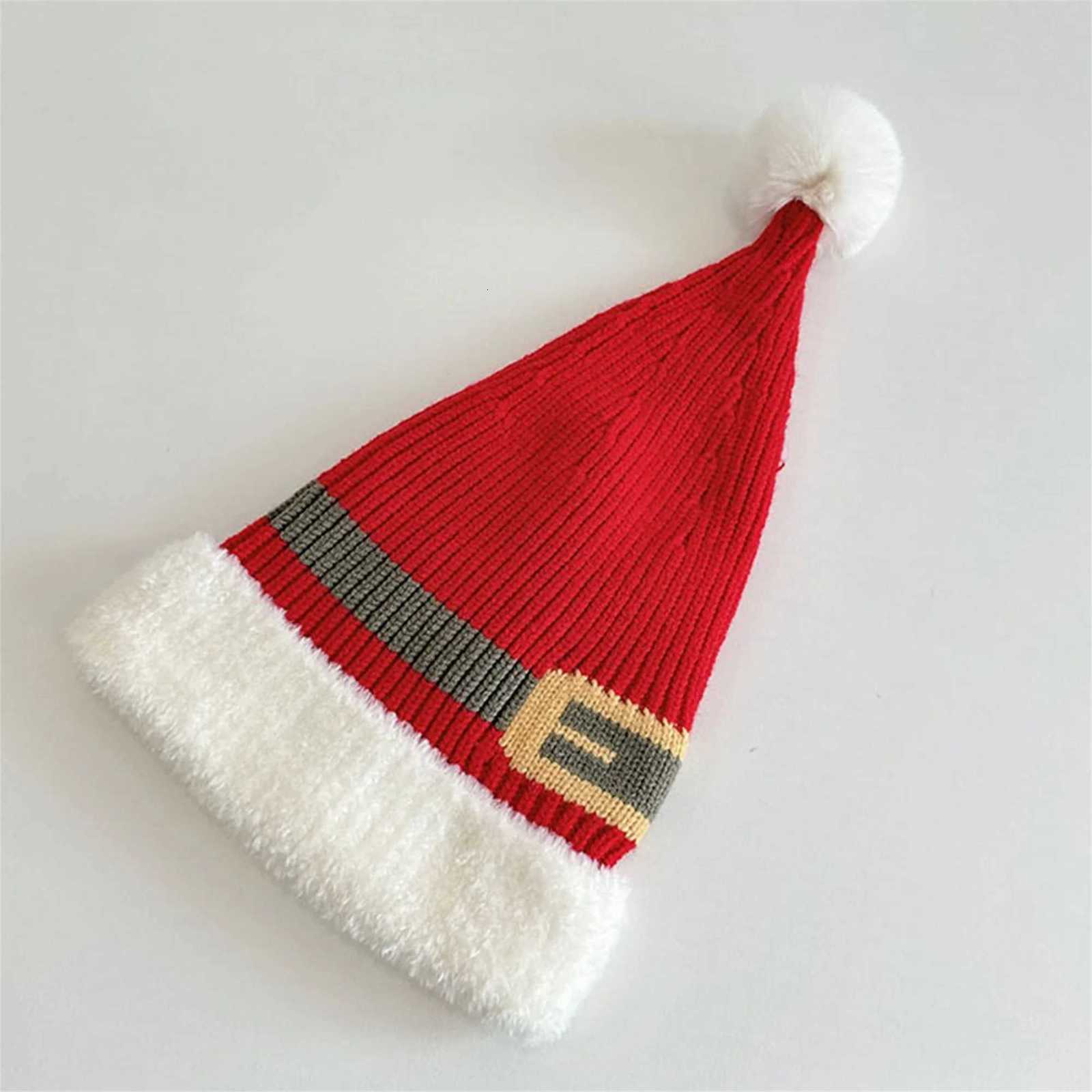 Children s Christmas Hat Adorable Knit Beanie for Festive Parties and Holiday Photo Booth FunW251027