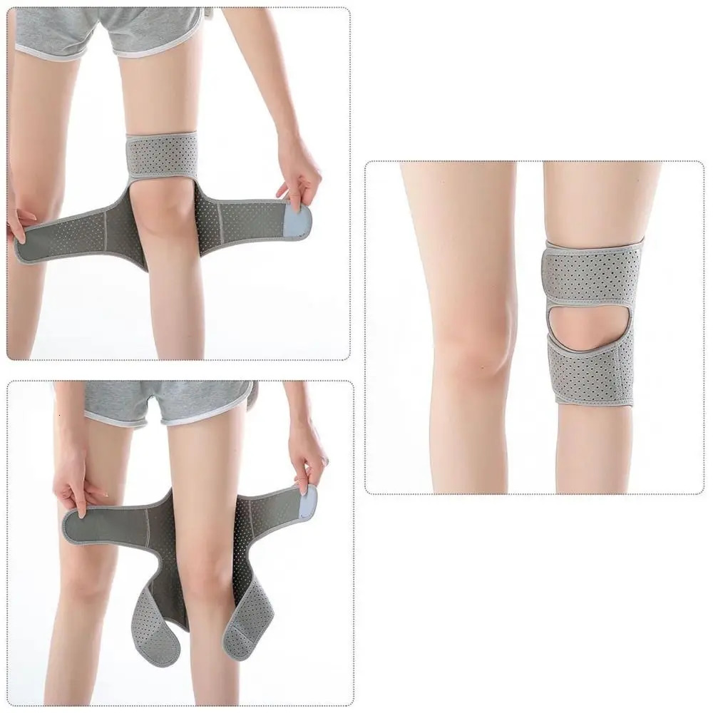 with Powerful Rebound Springs Knee Assistive Device Breathable NonSlip Knee Booster Adjustable Spring Stabilizer 251023