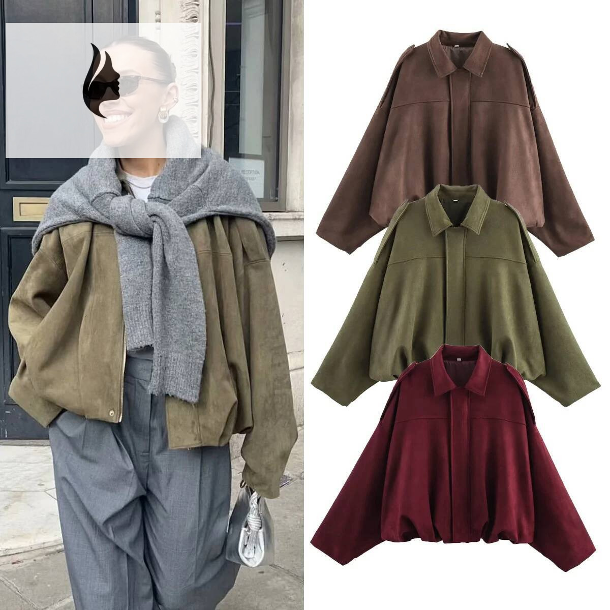 winter jacket women Vintage Autumn Winter Coat For Women 2025 Turn Down Collar Bamber Jacket Female Casual Street Clothes Lady Outfit Solid Jackets