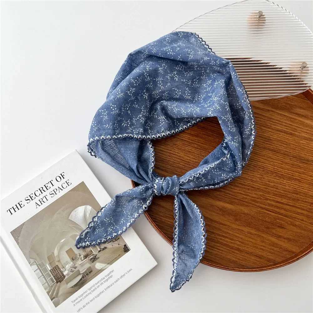 Simp Floral Scarves Triang scarf Summer Outdoor Neck Sun Protective Scarf for WanW251027