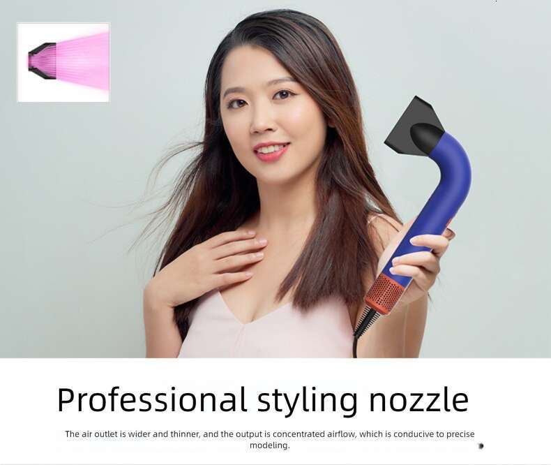 New HD Curved Pipe Negative Ion Salon High Speed Electric Home Use Hair Dryer