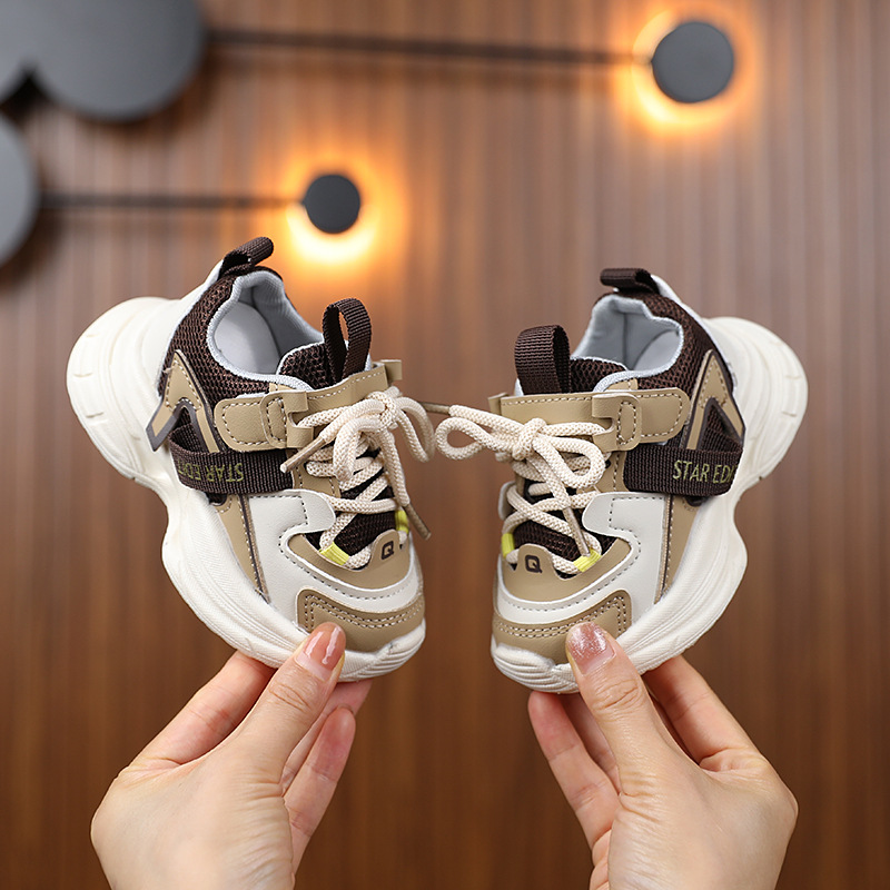 Kids Chunky Sneakers Shoes for Toddler Children Mesh Running Sport Shoes Littlesprouts Boys Girls Fashion Design Trainers Sizes US5.5C-US12.5C L1210