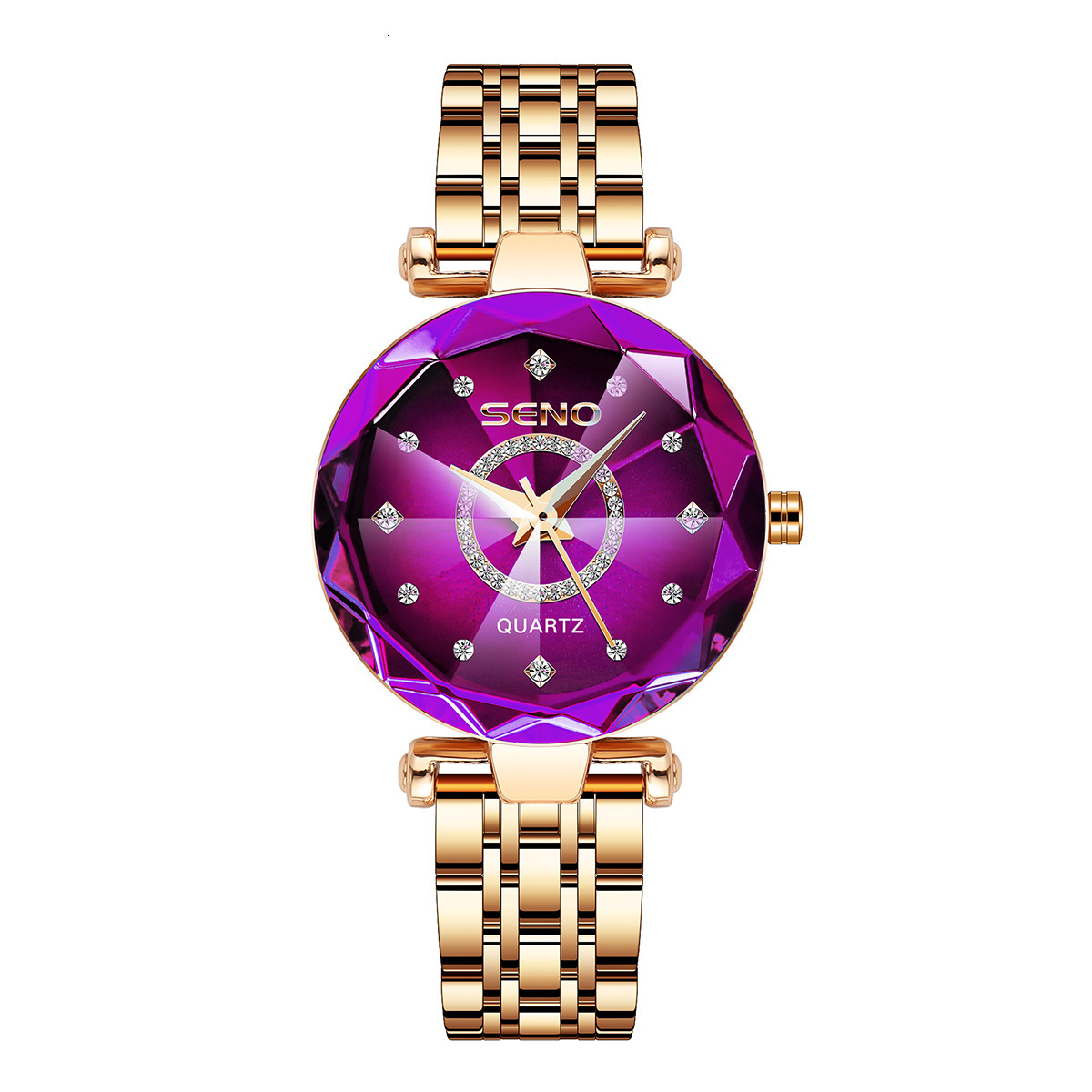 Designer Watch Women's Watch High-end Fashion Waterproof Ocean Luxury Heart Quartz Watch