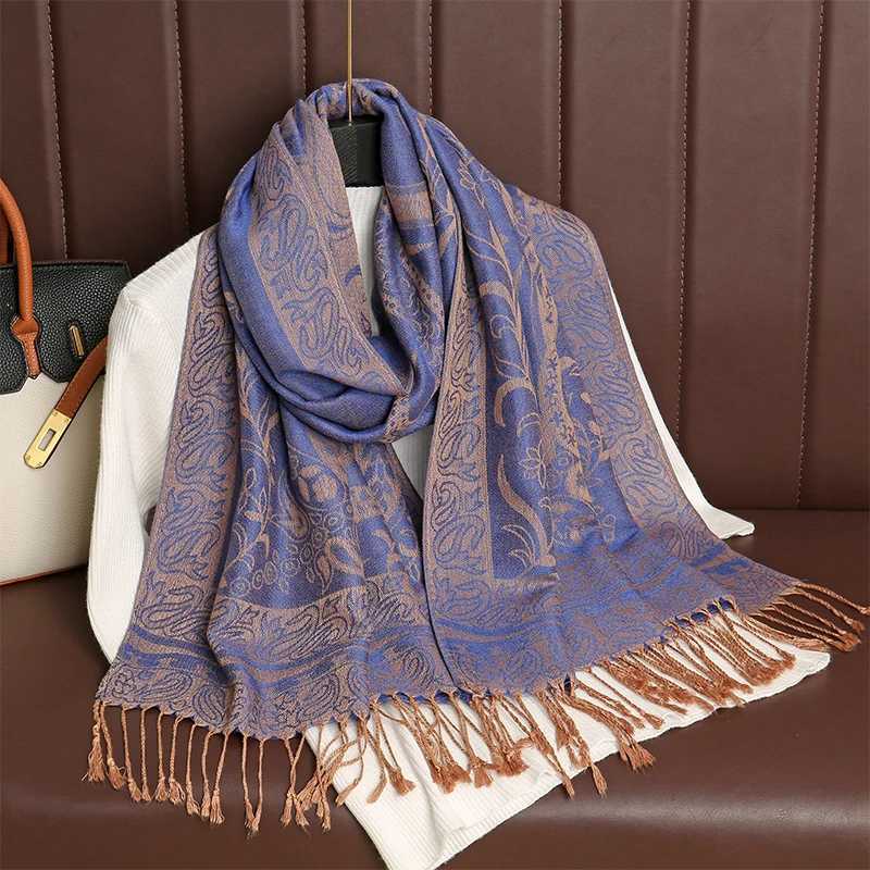 2024 Luxury Brand Cashmere Scarf Wen Print New Wraps Pashmina Travel Poncho Warm Blanket Winter Bufanda Shawl Fa StosW251027