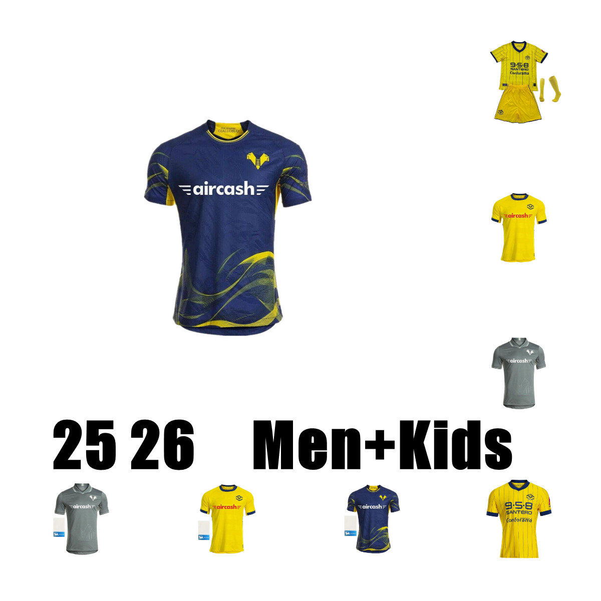 25 26 Hellas Verona Soccer Jerseys 2025 2026 special 120th Anniversary FARAONI BARAK LAZOVIC KALINIC CAPRARI ILIC SIMEONE home away 3rd football shirts Men Uniforms
