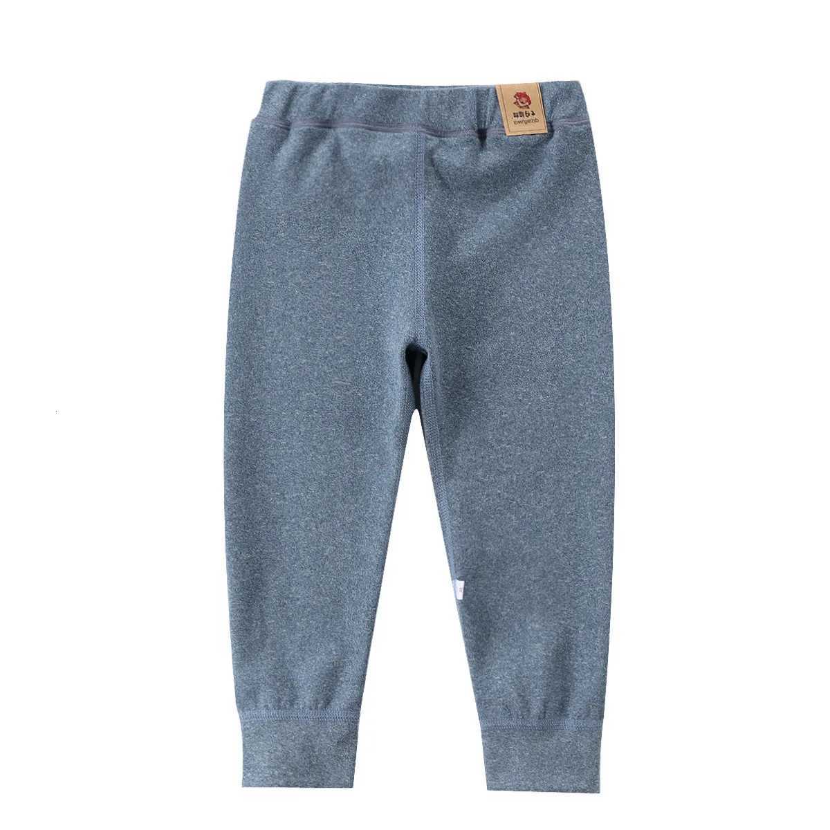 Childrens Padded Bottoms Boys Single Trousers Girls Autumn and Winter Warm Middle and Large Children Thickened Long PantsT251027