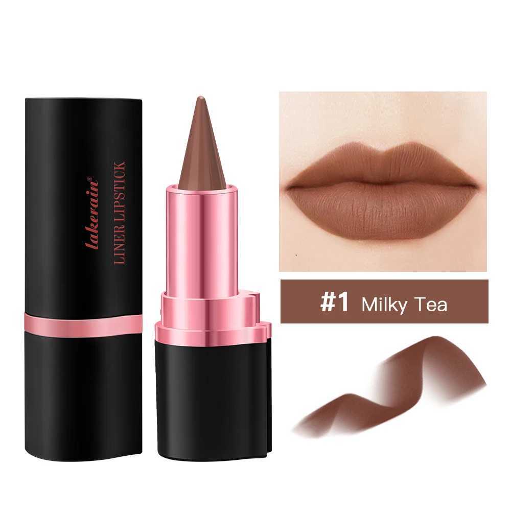 Waterproof Tapered Gradient Lip Liner Multifunctional Matte Purple Gradient Lipstick Non Sticky Lipliner Crayon Liner Pencil W251027