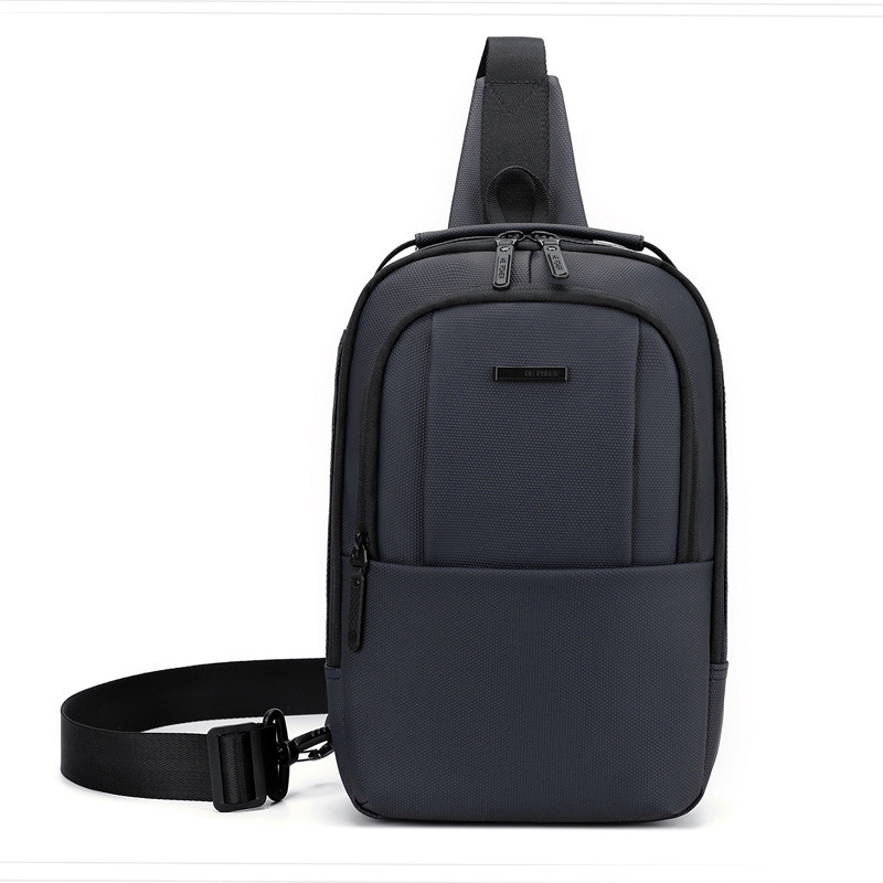Designer Luxury New Men's High-end Crossbody Bag, Simple And Casual Single-shoulder Bag, Daily Commuting Chest Bag