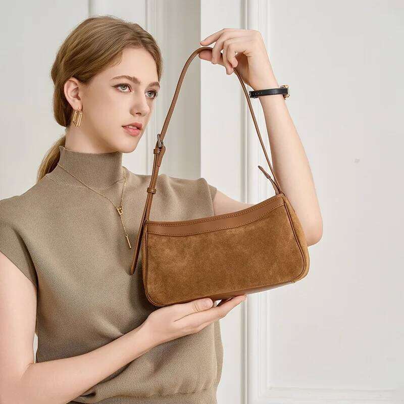 Jonlily Women Genuine Leather Shoulder Female Fashion Handbag Totes Small Underarm Daybag Crossbody Bag Purse -Kg2093 Suotong1027