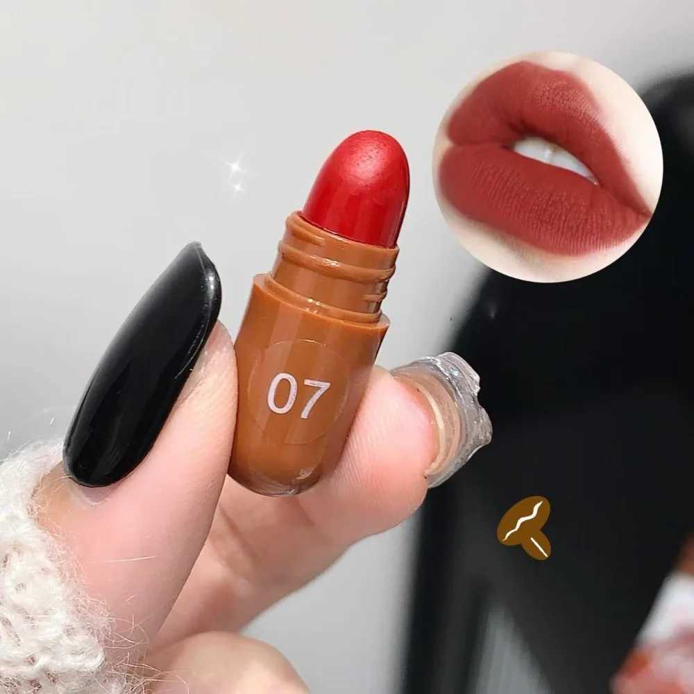 0 Colors Coco Capsule Lipstick Set Velvet Matte Waterproof Lip Glaze Sexy Nude Easy To Color DIY Lip Stick Novelty Makeup W251027