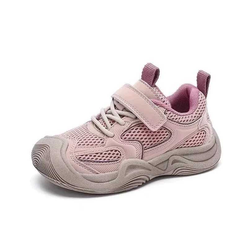 Students Running Shoes Toes Capped Nonslip s Sports Shoes Mesh Breathable 2025 New Children Sneakers Comfortable S251027