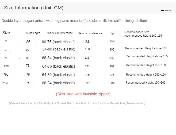 Looks Thin Pleated Skirt High Waist Aline Midlength Big Size Plaid Long Length 7590cm 251027