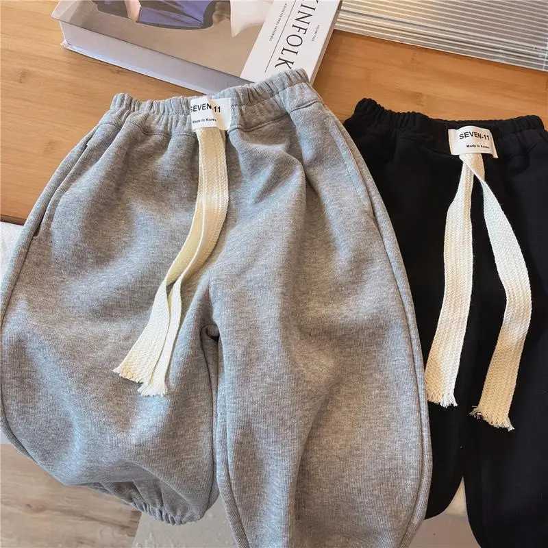Summer New Children Korean Antimosquito Pants for Boys and Girls Baby Outside Sports Pants Boys Pants 17Y Kids ClothesT251027