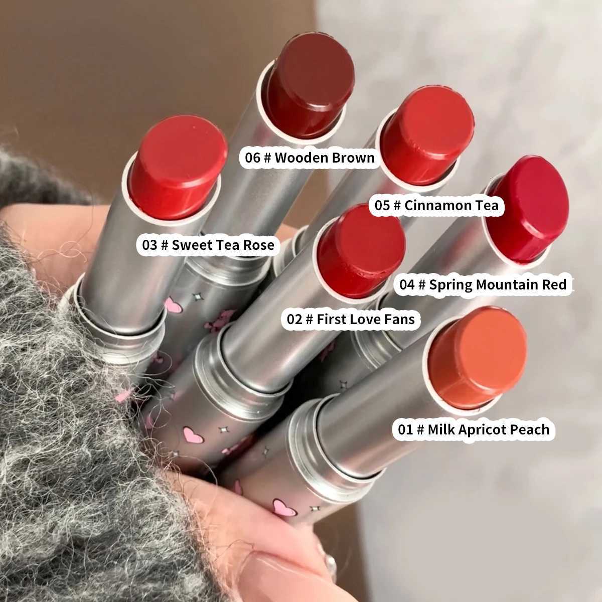 Solid lip gloss lipstick Mirror hydrating moisturizing longlasting and nonfading lipstick high appearance level W251027