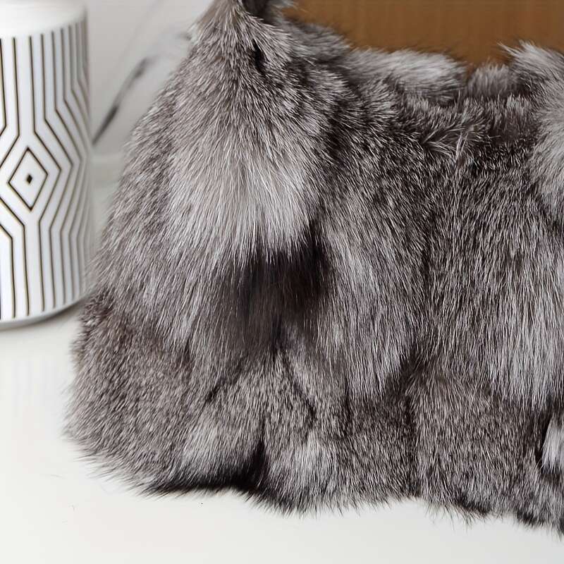 Women's Mink Cloud Thick Plush Crossbody/Handheld Shoulder Purse With Zipper Closure, Soft Lining Fixed Strap, Elegant White/Grey/Black Everyday 