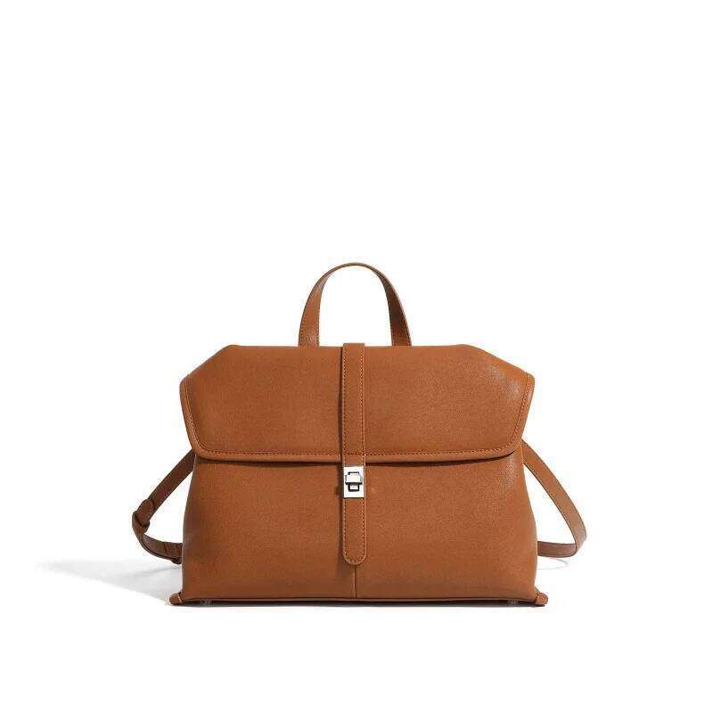 Jonlily Women Genuine Leather Shoulder Female High Capacity Commuter Casual Crossbody Bag Daybag Purse -Kg1677 Suotong1027