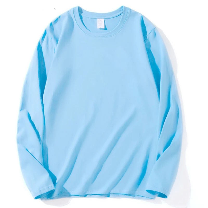 Autumn Women Leisure Cotton Daily Long Sleeve Tops Lady Versatile Round Neck Baggy Clothes Female Concise Solid Tshirts 251027