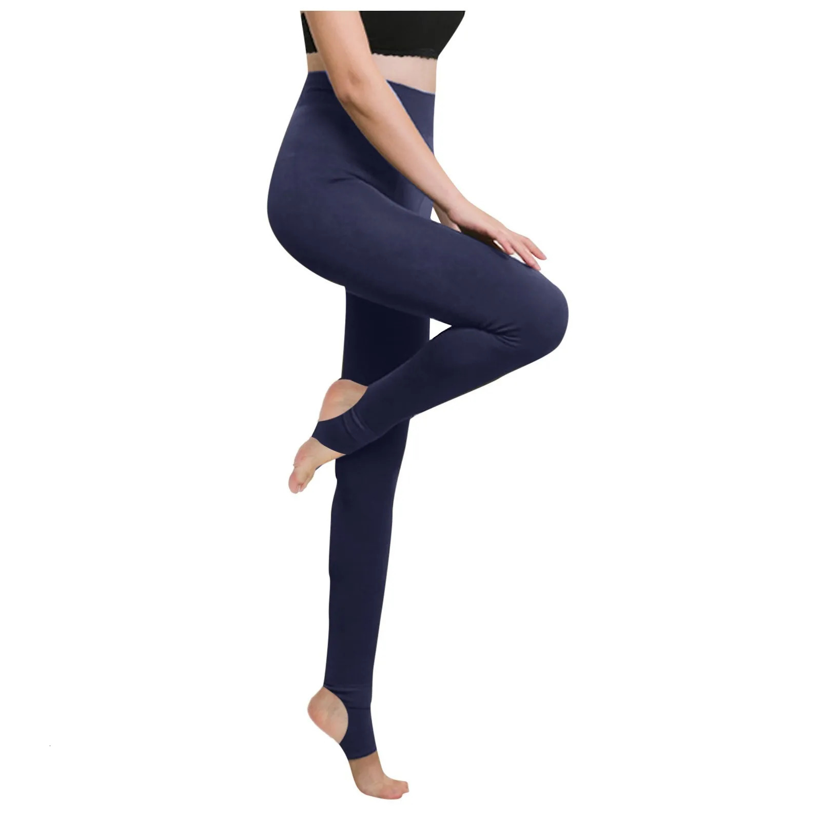 Autumn Winter High Waist Leggings Womens Seamless Fleece Warm Leggings Slim Thin Casual Sports Fitness Leggings 251027