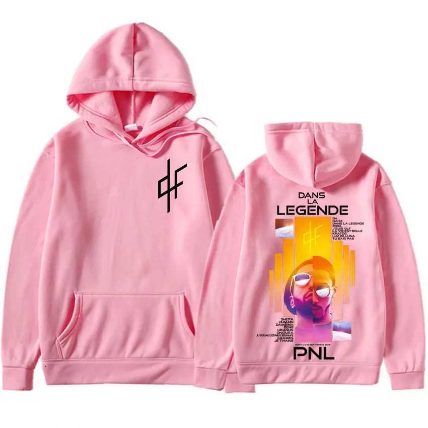 French Rap PNL Le Monde Chico Album Print Hoodie Mens Clothing Y2k Harajuku Hip Hop Hoodies Oversized Cozy Teenagers Sweatshirts W251027