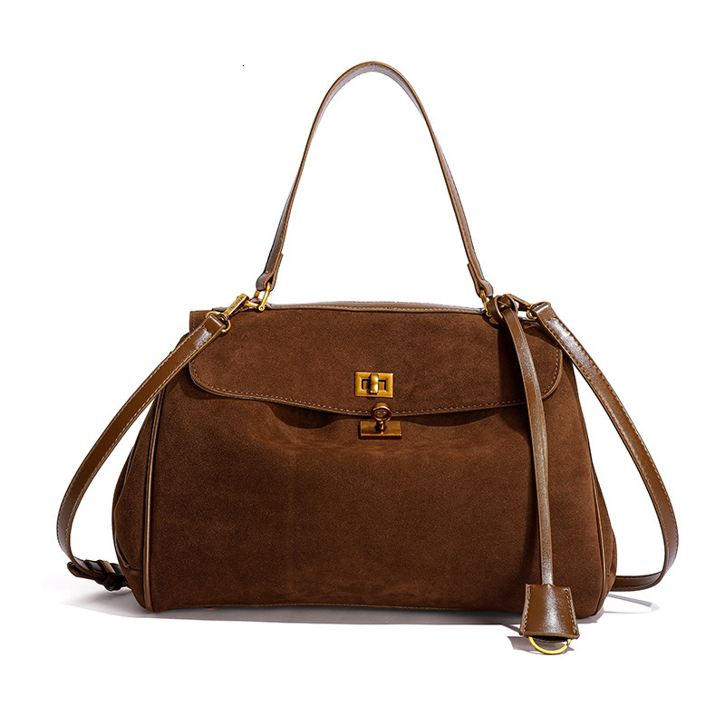 Designer Handbag Single Shoulder Bag High-end Matte Rodeo Trendy Versatile Crossbody Bag Large Luxury Bag Capacity Commuter Handbag