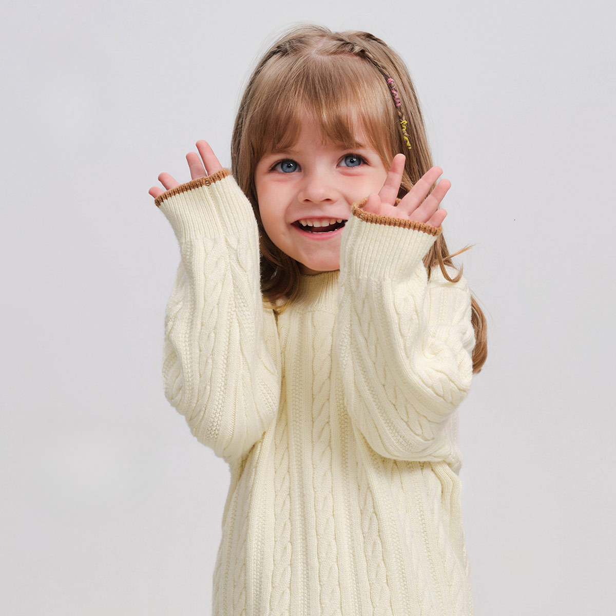 New hot selling wool girl designer fashionable warm long sleeved shirt