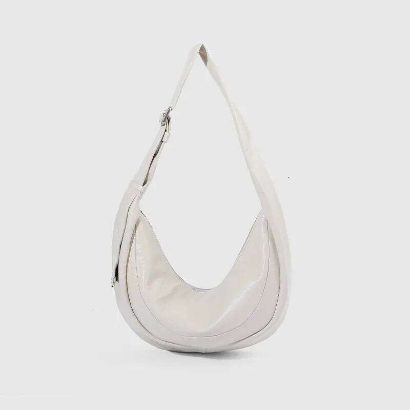 Women Crescent Underarm PU Leather Female Elegant Commuter Shoulder Niche Design Girls Fashion Armprit Bags Purses 251027