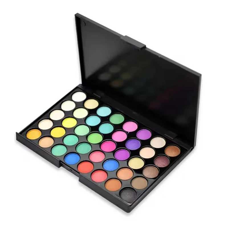 40 Colors Glitter Eyeshadow Palette Matte Waterproof Long Lasting Pressed Powder Earth Tone Women Eye Makeup Palette CosmeticsXJ251027