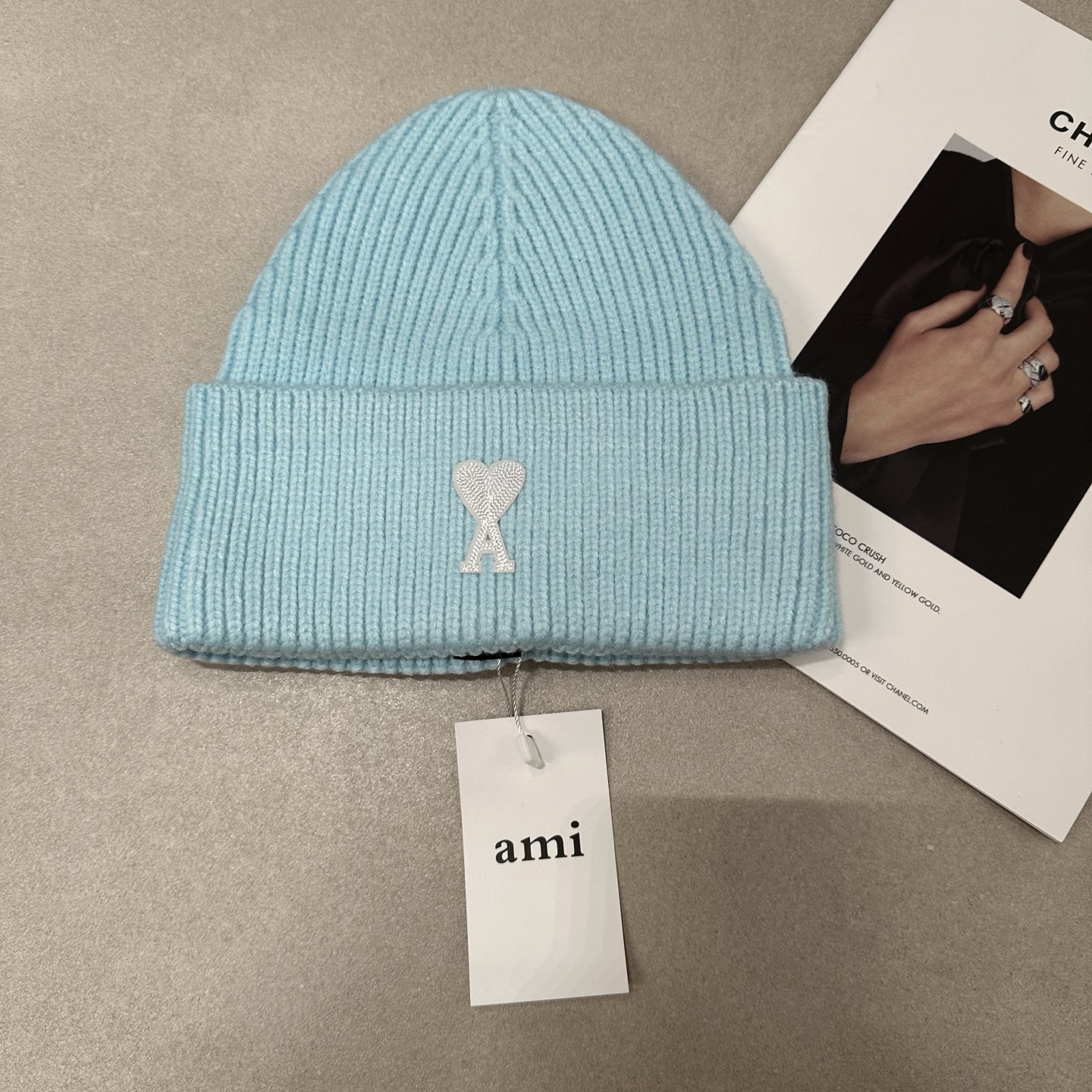 AMI paris Hats luxury designer red hat womens hat kid winter hat mens wool hat