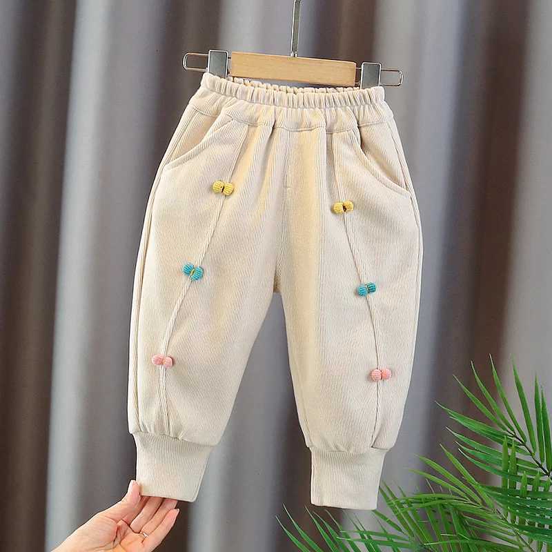 New Spring Autumn Fashion Baby Girls Clothes Children Pants Kids Trousers Toddler Casual Cotton Costume Infant SportswearT251027