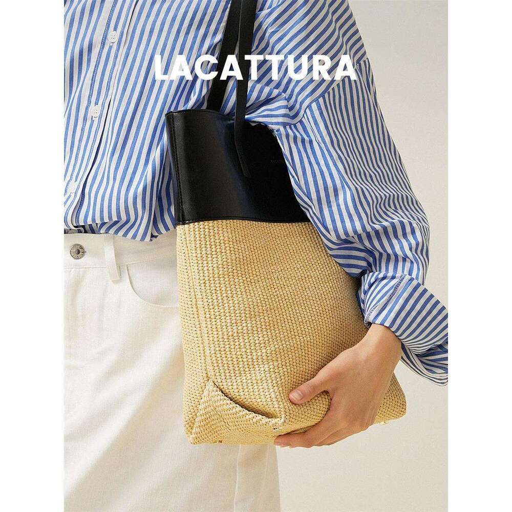 Designer Bag Tote Bag Shoulder Bag Vacation Style Straw Summer New Tote Shoulder Women Large Capacity Niche Versatile Commuter Bag