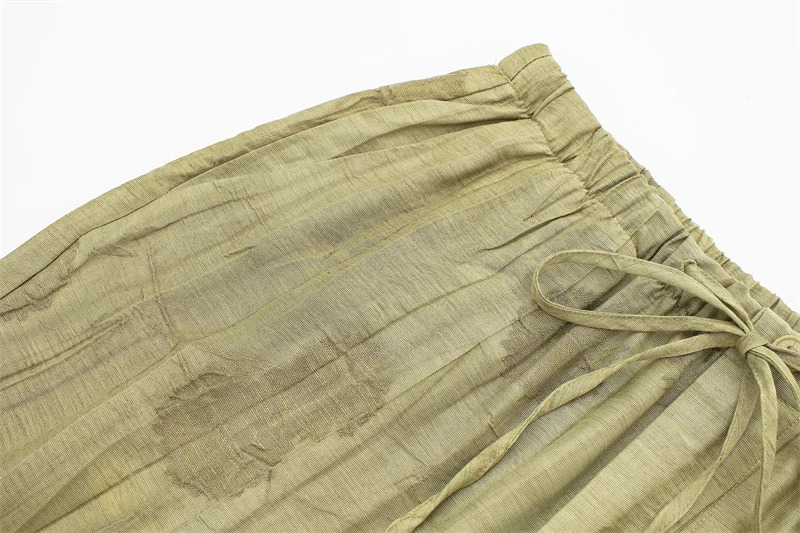 Womens Set Fashion Spring Jacquard Loose Ladies Shirt Summer Women Pants Casual Chic Print Set for Women 251013