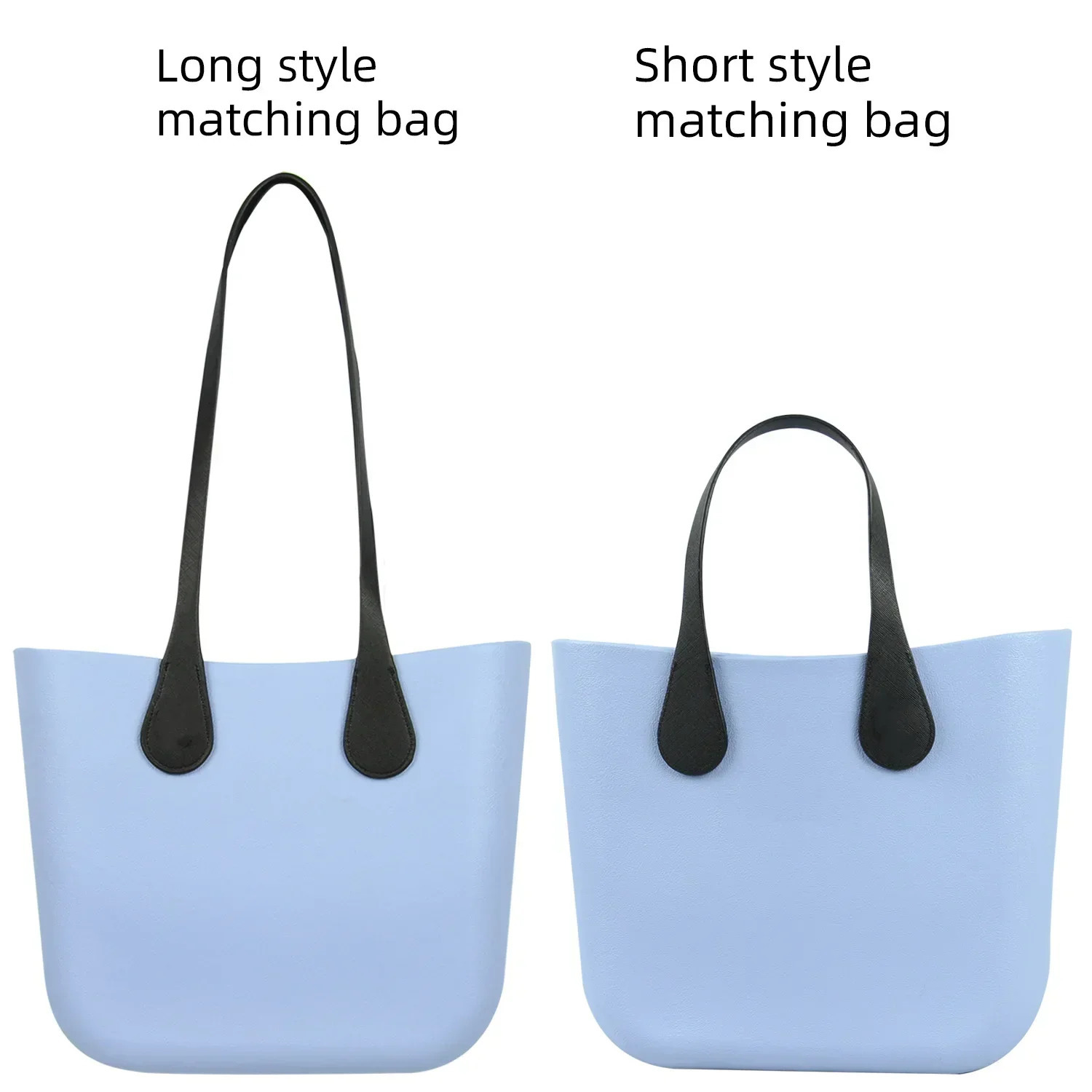 2025 long short Slim flat pu leather obag Handles shouler straps for O bag hand hold obag accessories 251027