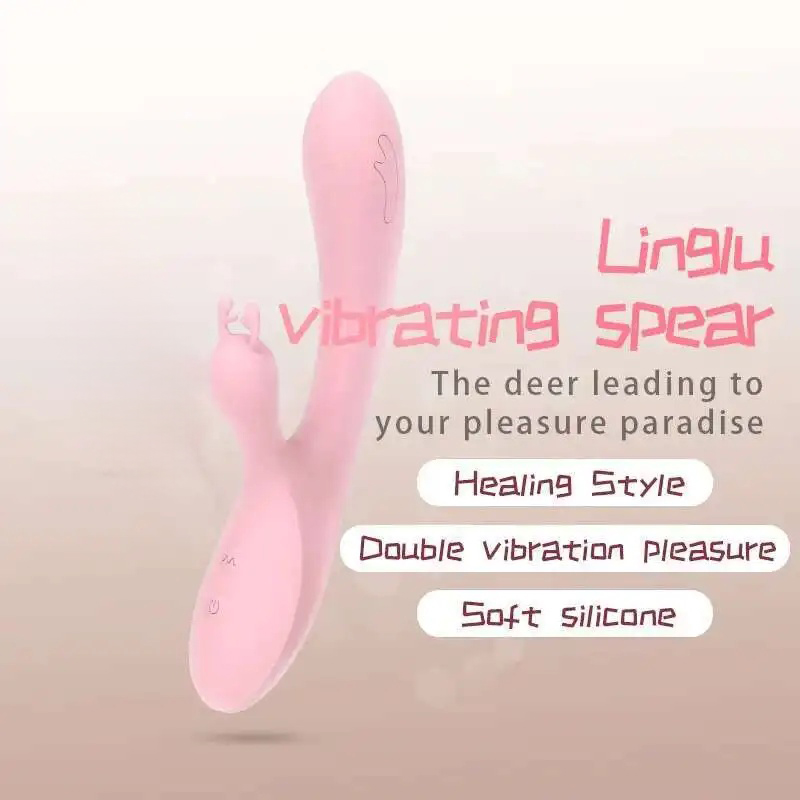 Advanced Women's Pleasure Aid Multi-Speed Deer-Themed Self-Stimulating Gadget LL-B2003