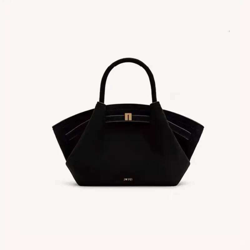 JW PEI Brand Design Women's Large Capacity High-Quality Exquisite Shoulder Bag Solid Color Multifunctional Handbag