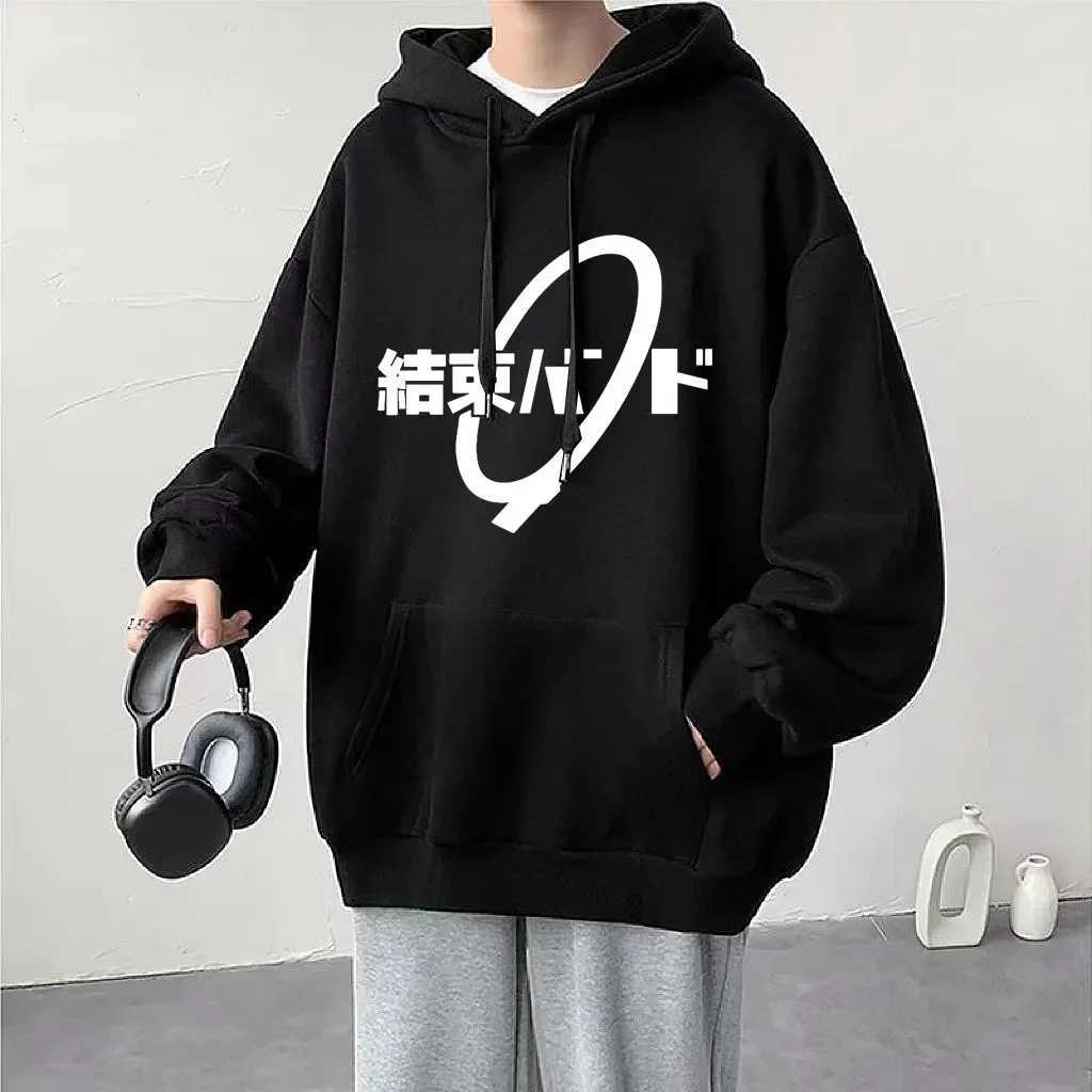 Anime Cos BOCCHI THE ROCK Hoodie Kessoku Band Couples Hoodies Goto Hitori Ijichi Nijika Cospaly Oversized Long Sleeve Male W251027