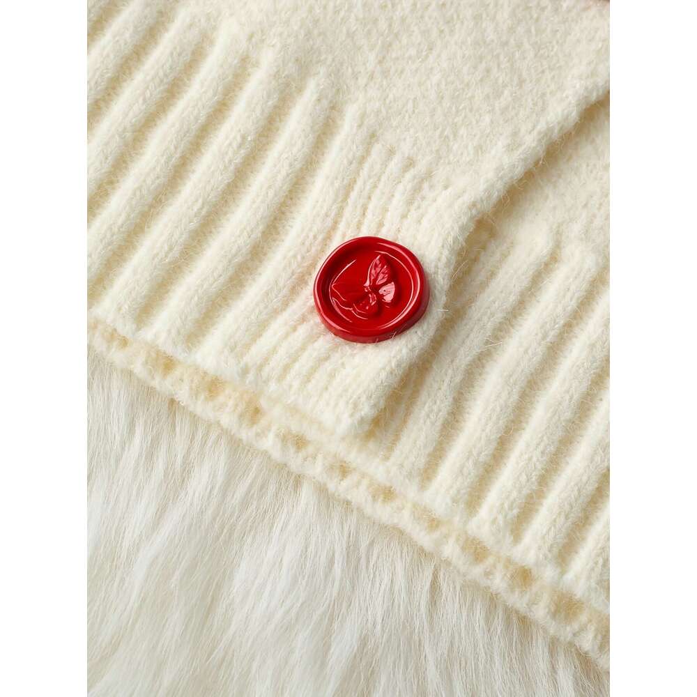 A White Sweater Women, Perfect For Spring Autumn, Featuring A Sophisticated Design And Unique Cardigan Style.