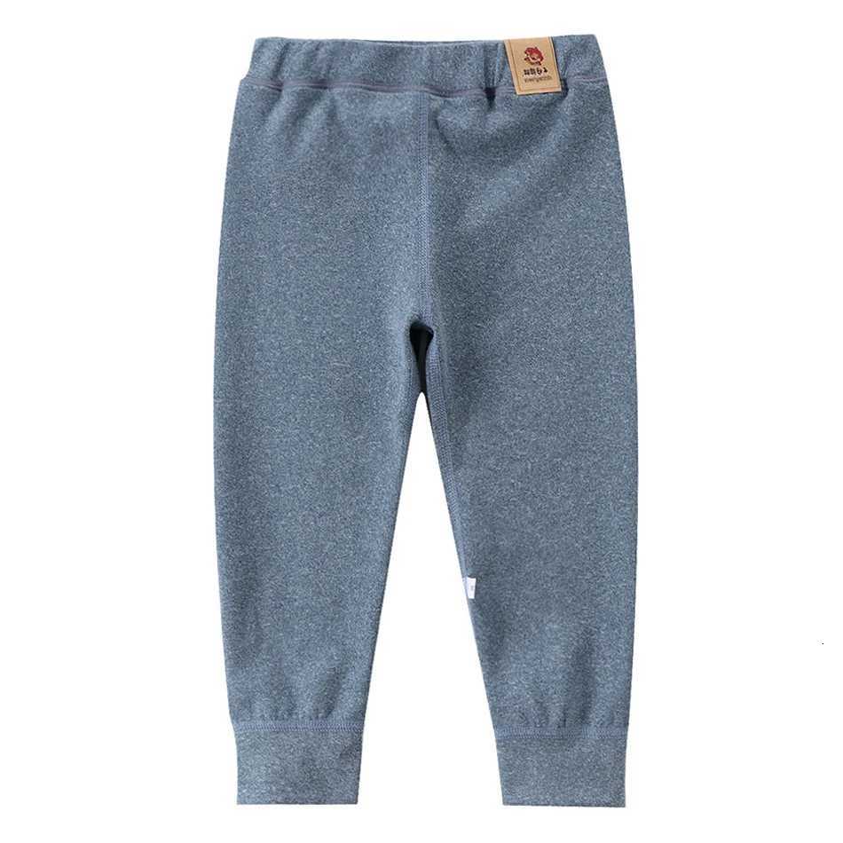 Children Fleecelined Pants for Teenager Boys Girls Warm and Cozy Elastic Winter Bottoms Clothes Suitable for Autumn and WinterT251027