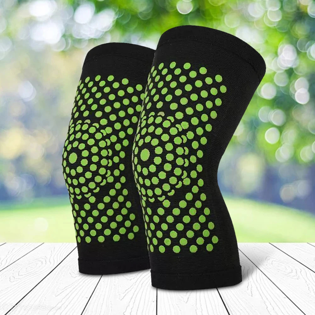 2Pcs Self Heating Knee Braces Sleeve Improve Blood Circulation Winter Warm Knee Braces Wormwood Knee Brace Support for Men Women 251023