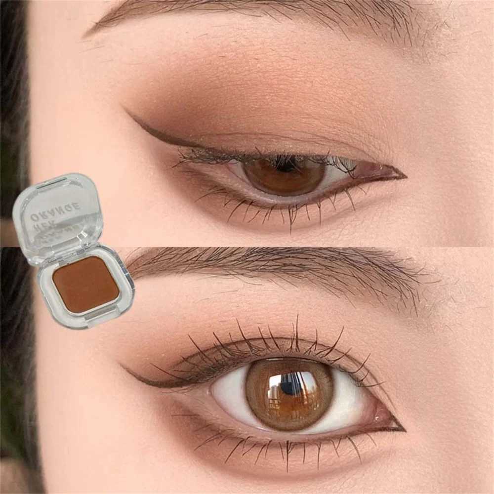 Monochrome Eyeshadow Palette Matte Wine Red Brown Eye Shadow Smoky Pearl Glitter Earth Low Saturation Highlighter Eye MakeupXJ251027