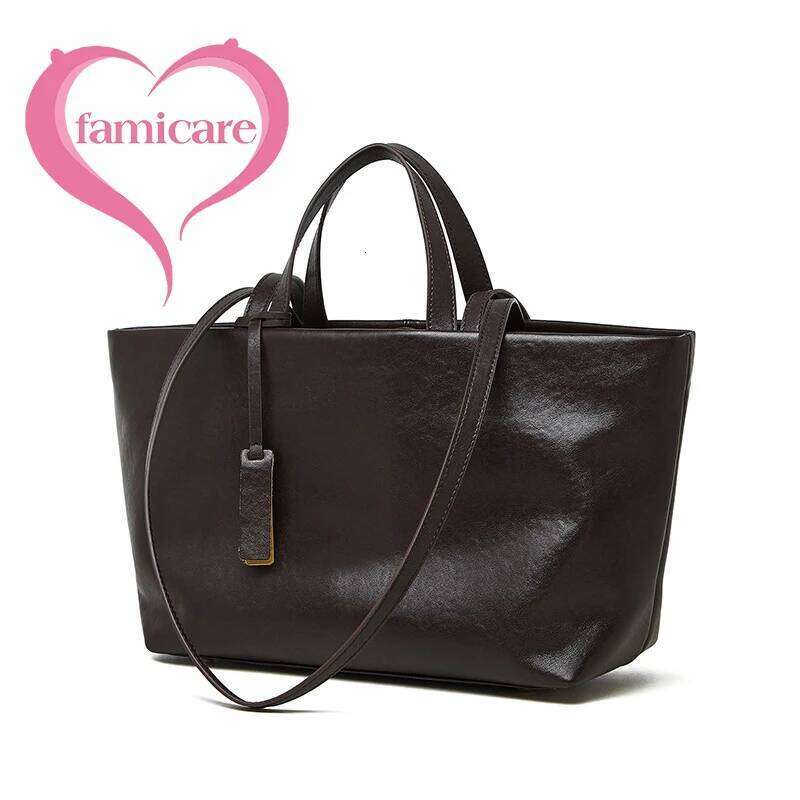 Designer Luxury Retro Women S Genuine Leather Handbag Large Capacity Fashion Tote Shoulder Girls Armpit Crossbody Bag For Ladies