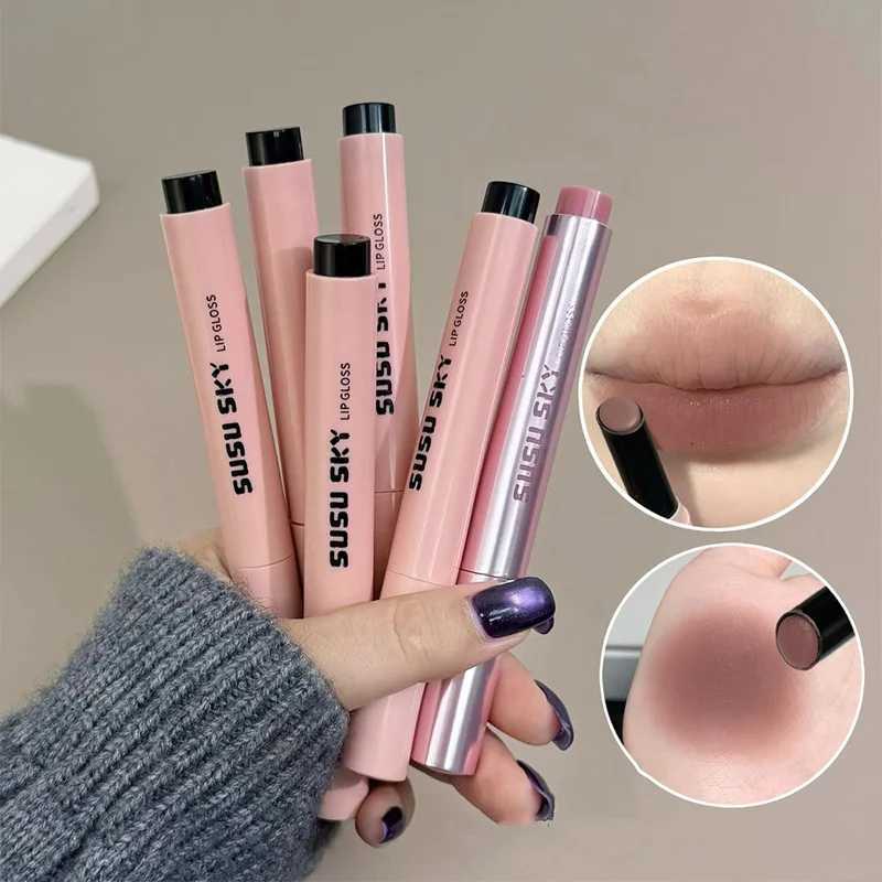 Pc Moisturizing Velvet Matte Lipstick Hazelnut Mousse Long Waterproof Light Natural Warm Brown Red Toned Lip Tint Make Up Stain W251027