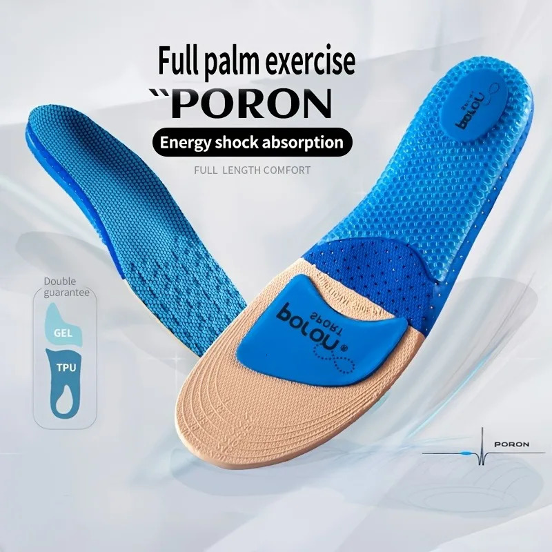 Arch Foot Support Shoe Cushion Insert Sports Shoe Pads Men Women Insole for Shoes Elastic Running Basketball Orthopedic Insoles251020