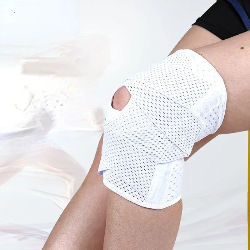 1PC Sports Knee pads Pressurized Elastic 3 Layer Silicone Pads Arthritis Joints Protector Fitness Gear Volleyball run knee Brace 251023