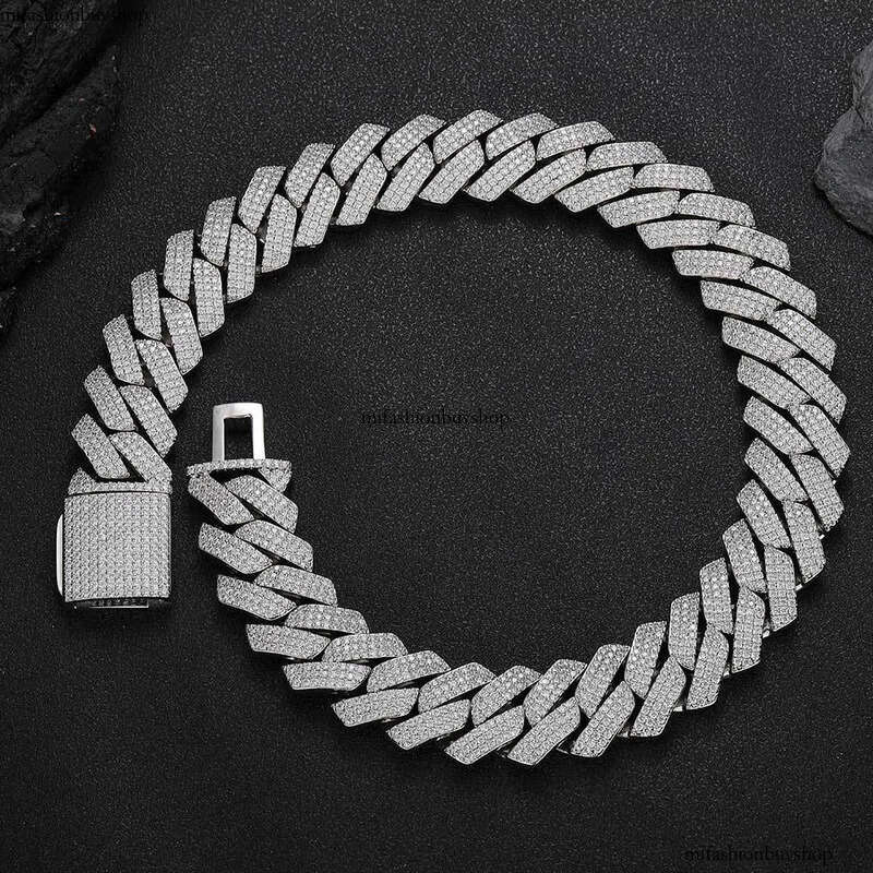 25mm Hip Hop Cuban Bracelet Gold Plated Iced Out 5A Zircon Necklace Heavy Thick Chain For Men aaa