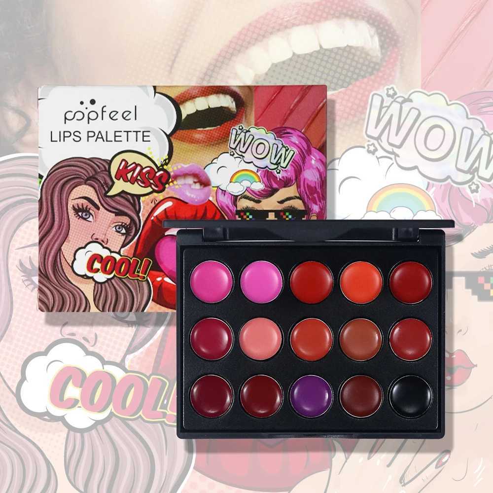 POPFEEL 5Color Moisturizing Liquid Lipstick Palette LongLasting EasytoApply Portable Mini Travel Lip Gloss and Lipstick W251027