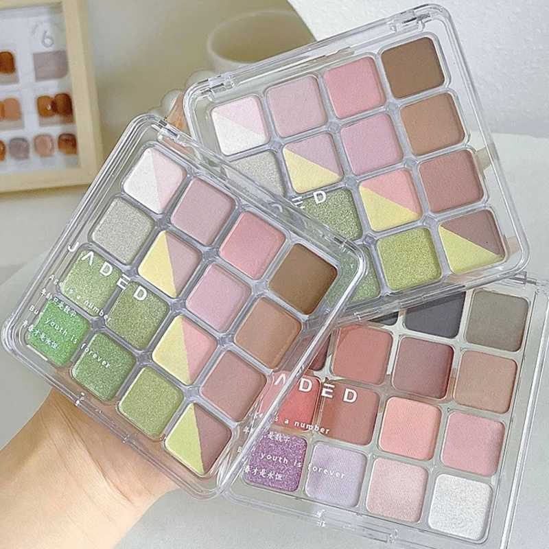 16Colors Matte Eyeshadow Palette Cute Pink Eye Make Up Palette Long Lasting Glitter Eye Shadows Korean Beauty Palette MakeupXJ251027