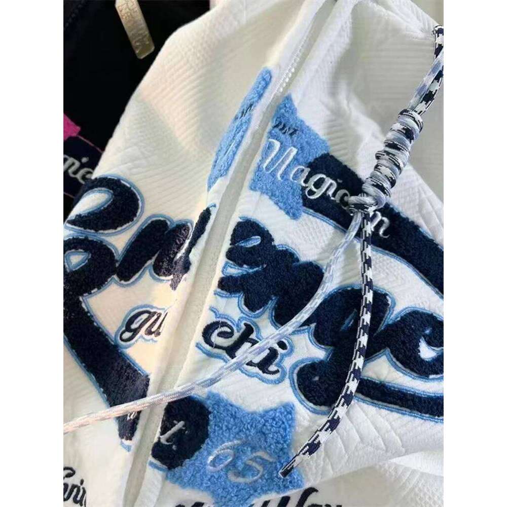 Oversized Hooded Sweatshirt Women Haruku Letter Graphics Print Hoodies Female Korean Fashion Vintage Casual Zipper Streetwear