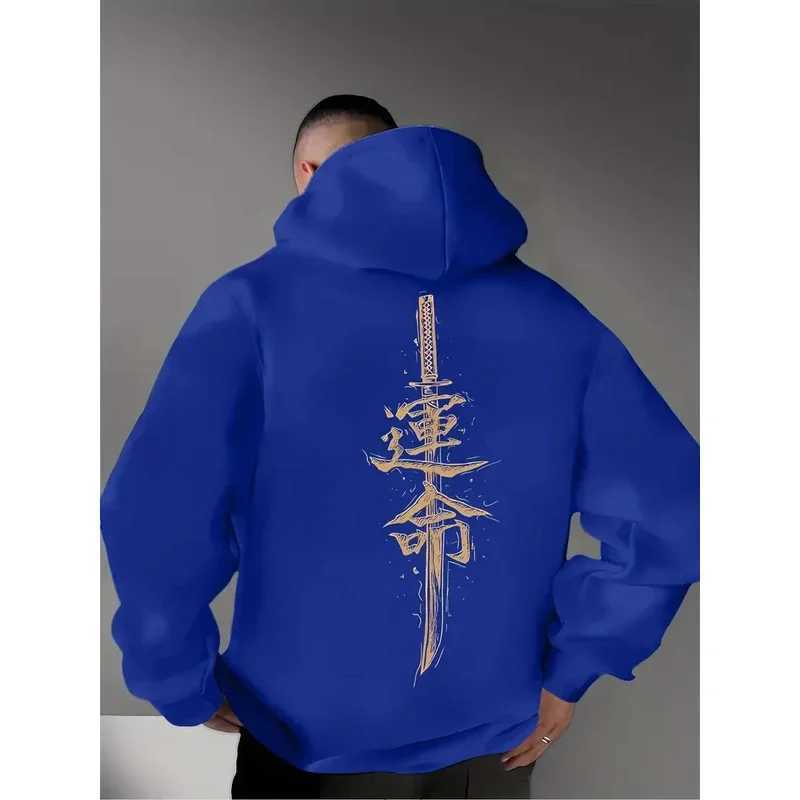 Mens Halloween hoodies with letters and pumpkin ghost prints are suitable for outdoor sports and casual wear in autumn and wint W251027