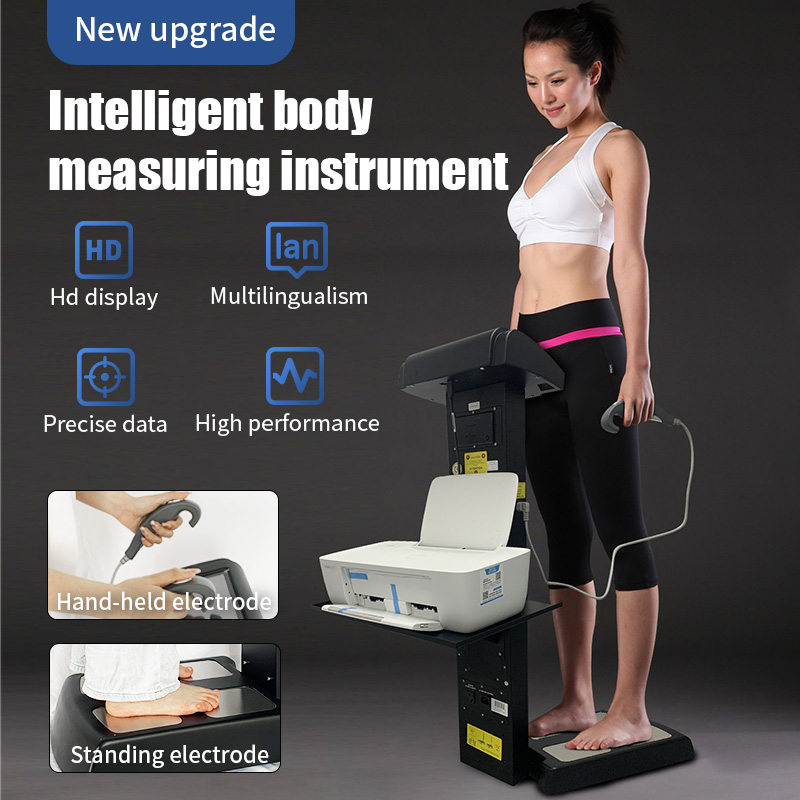 New Best-selling Intelligent Professional Hand-held Body Muscle Measurement Weight Body Fat Precise Data Gym Body Fat Aanalyzer