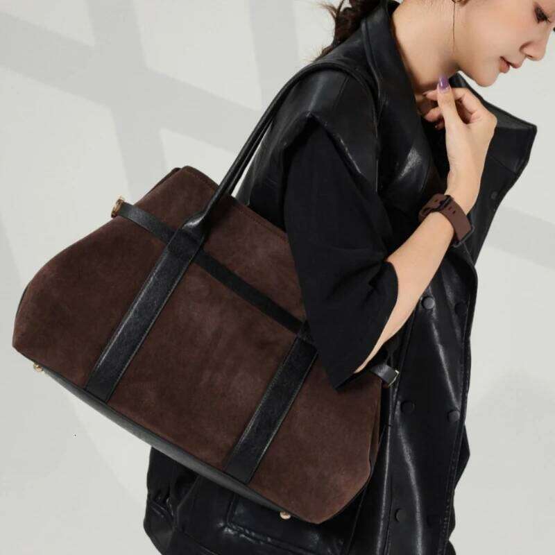 Jonlily Women Genuine Leather Shoulder Female High Capacity Commuter Bag Casual Handbag Totes Daybag Purse -Kg2077 251027